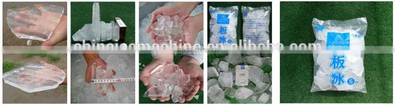 10Ton/day water cooled best industrial ice maker plate ice machine