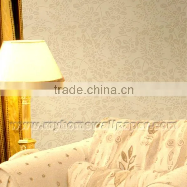 Vinyl wall covering/Indoor wallcovering/3d wall covering/Non woven wallcoverings (130404)