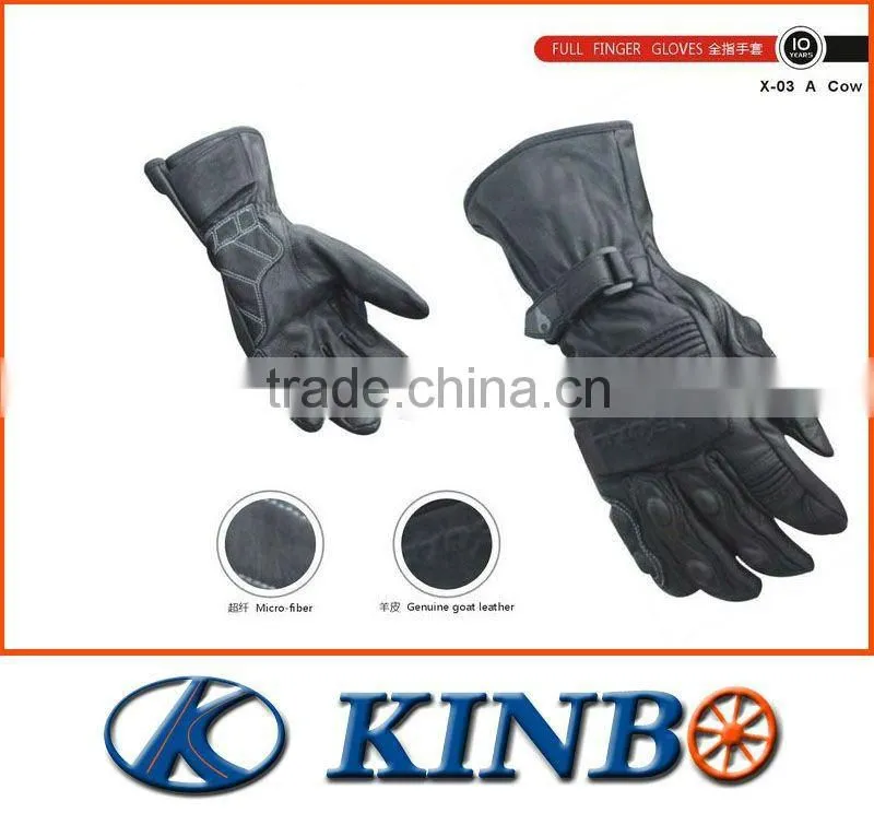 Motorcycle full finger gloves