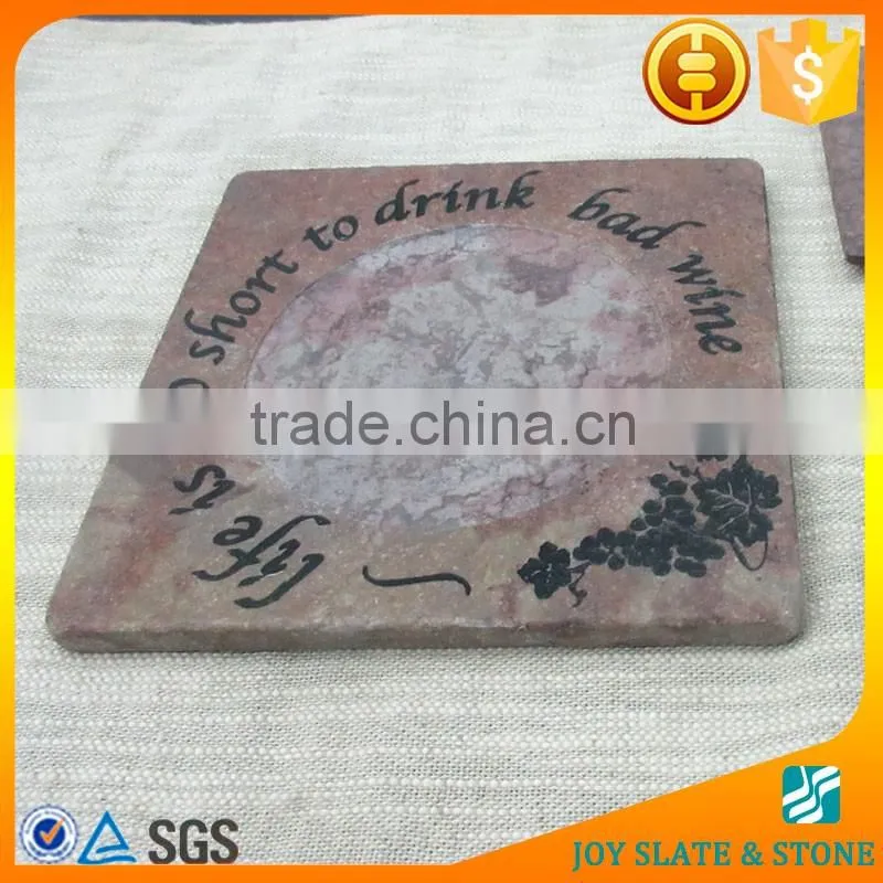Chinese marble coasters / cool drink coasters
