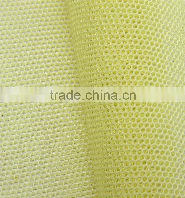 3D spacer mesh 100% polyester fabric for making seat cover