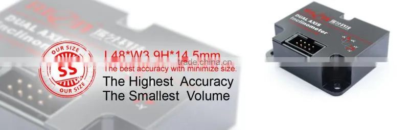 Single Axis Inclination Sensor High Accuracy Mini Angle Sensor Price