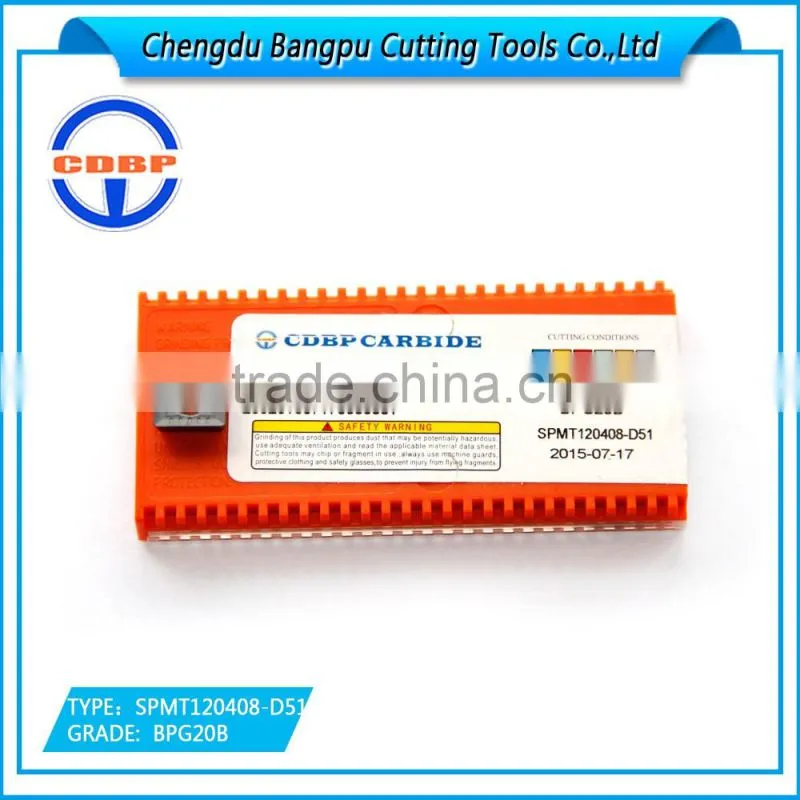 CDBP carbide insert turning SPPT120408-D51