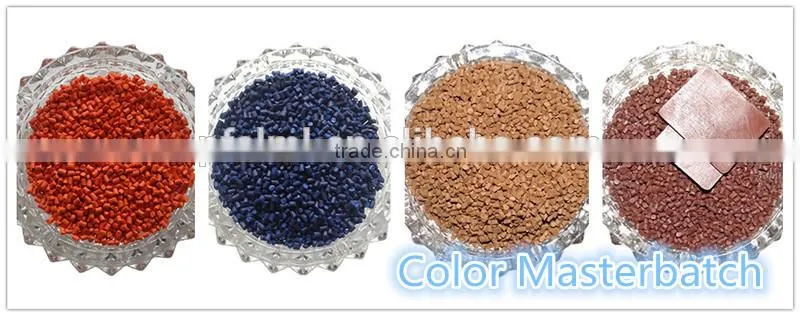 color masterbatches for all kinds of plastic products