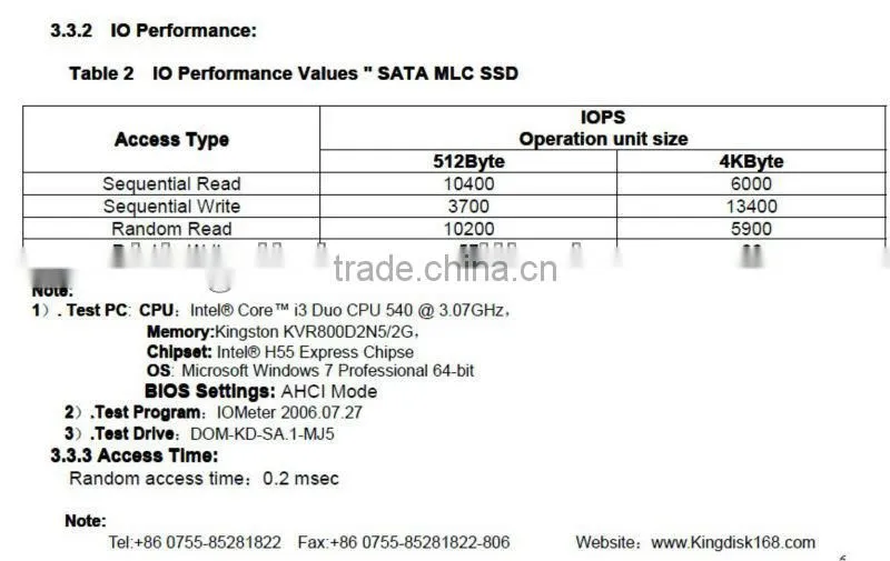dom sata slc 2gb