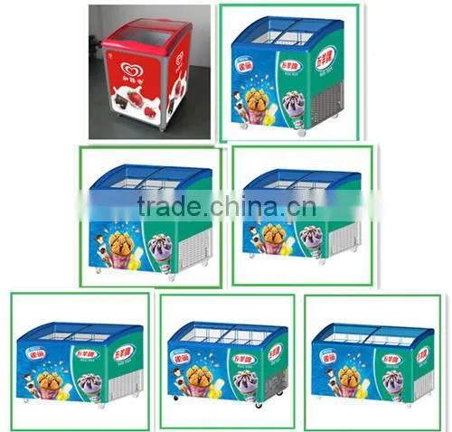 Ice cream deeper chest freezer SD 151--515L