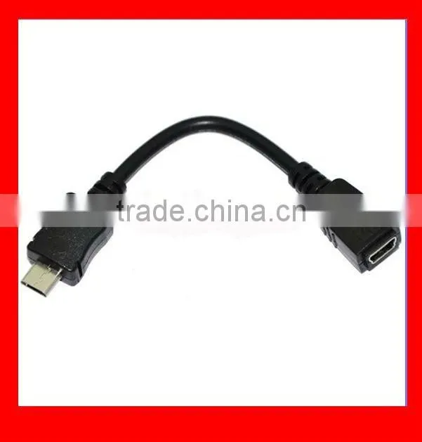 2.0 VERSION CLEAR BLUE/TRANSOARENT MICRO USB EXTENSION CABLE 258