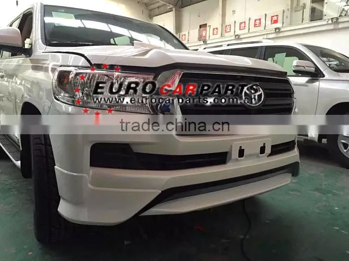 NEWest ARRIVAL!!! For 2016 LC body kits for Land Cruiser LC200 2016year urbon sport style PP front bumper and rear diffuser