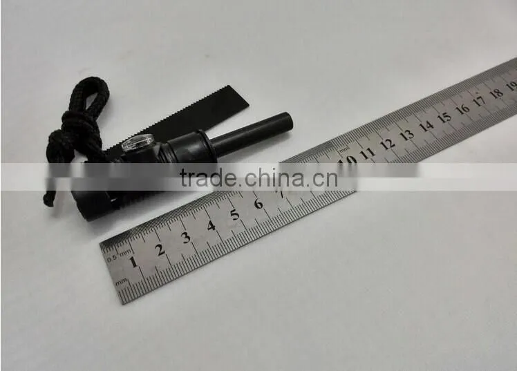 OEM Outdoor survival multi Magnesium fire starter with compass