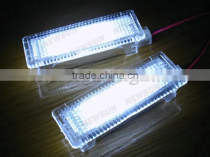 E90(325i UP)/E90N/E92/E93 led courtesy lamp high bright 18SMD canbus led door light for cars with 1year warranty