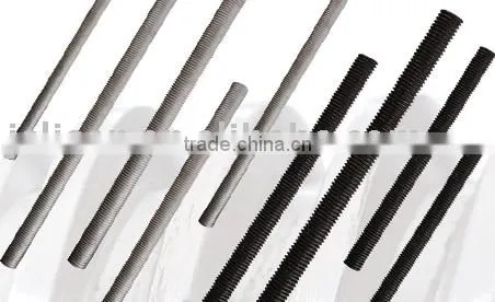 yellow zinc plated threaded rod