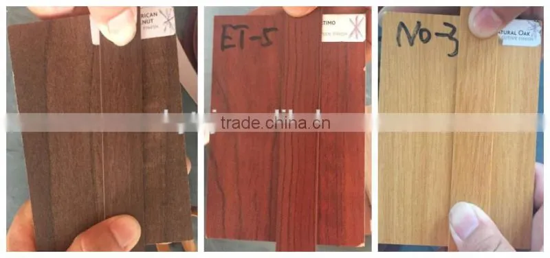 desk wood grain edge banding,furniture accessories,plastic edge trim