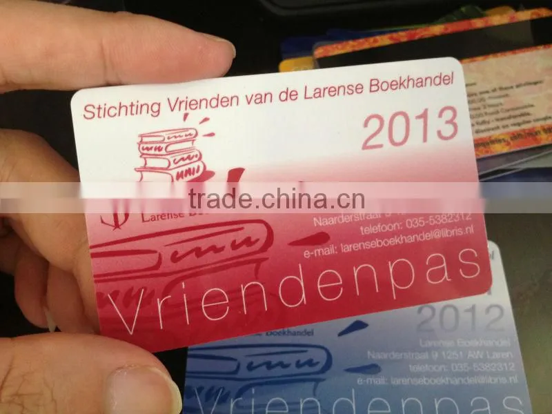 PMS color Plastic membership card printing/ PVC membership card printing/ membership card printing