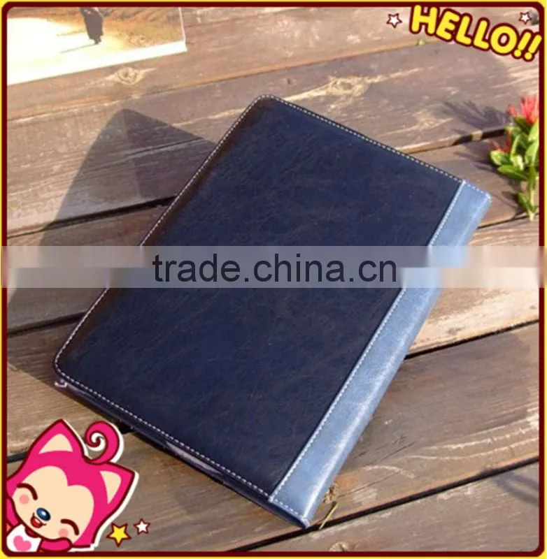 Wholesale high quanlity leather cover for apple ipad air case