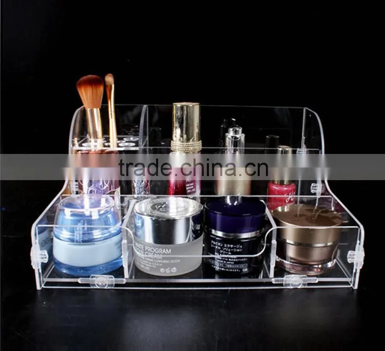 promotion bespoke competitive price multi-use acrylic plexiglass makeup storage box wholesale