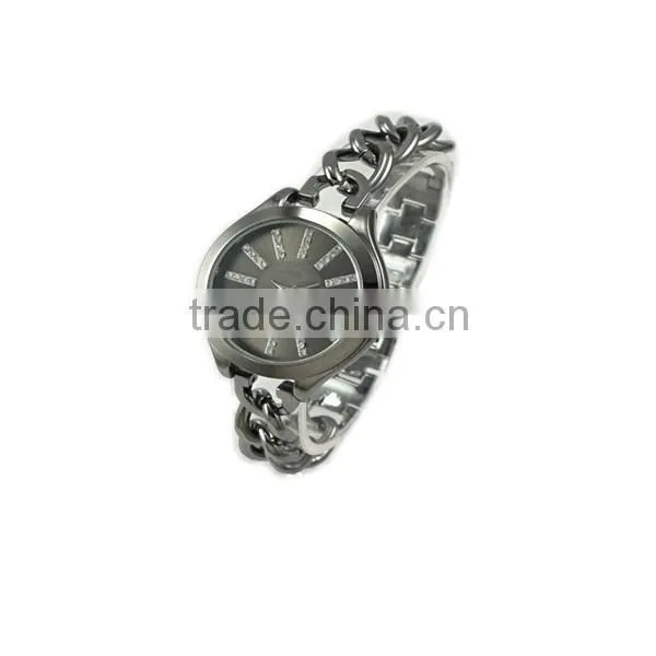 2015 cheap chain link watch ladies elegant watch women wristwatch