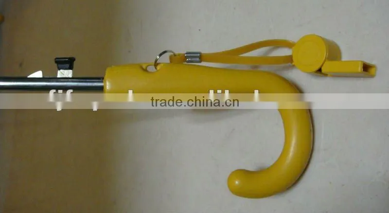 19" duck design yellow small kid umbrella with whistle