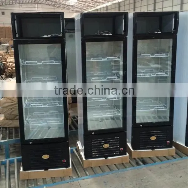 688L soft drink commercial used vertical double door display coolers