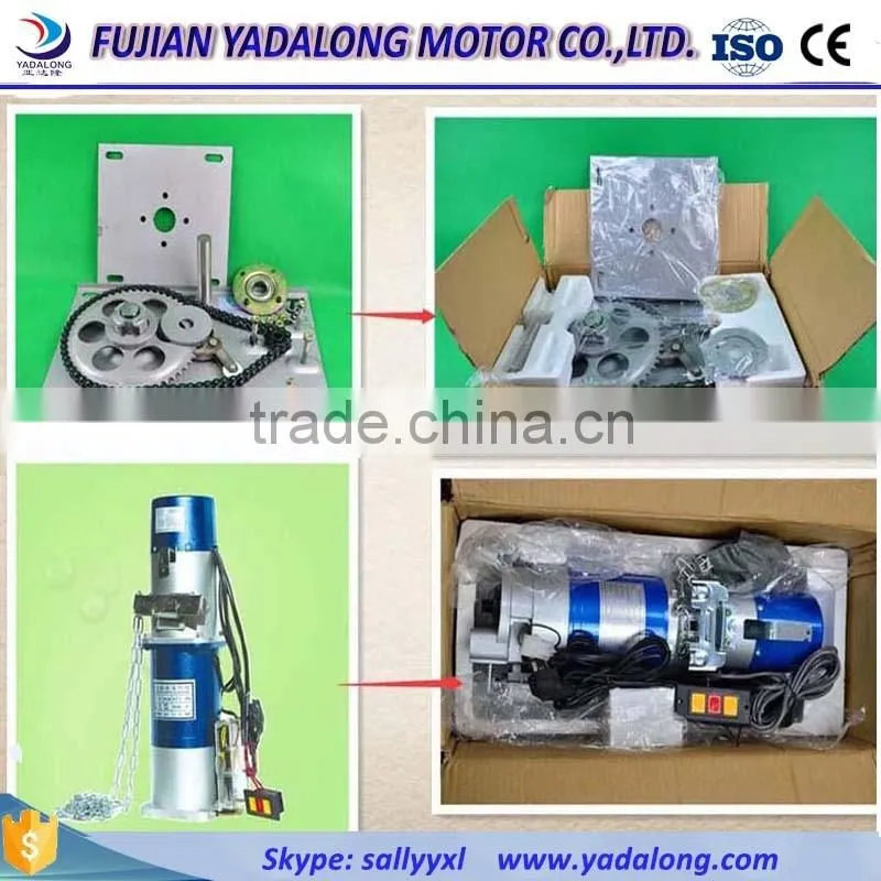 Automatic shutter opener/operator for sliding gate/garage door rollers