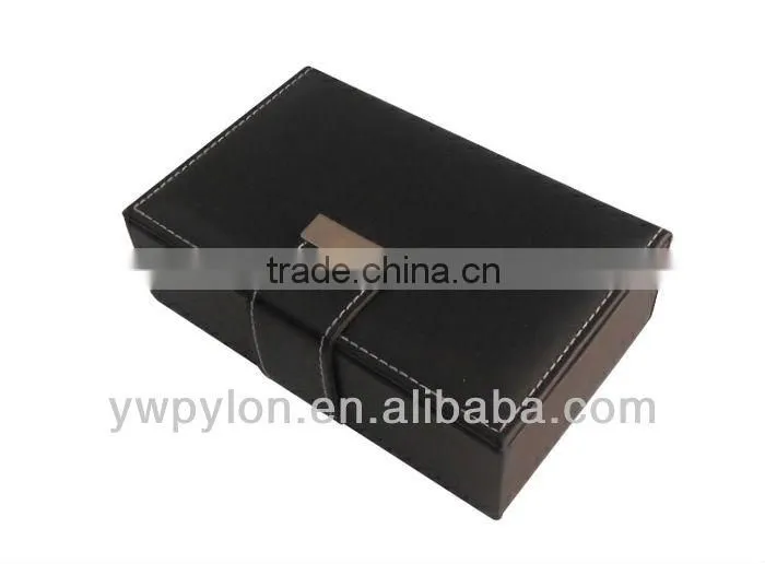 2015 new design PU Leather jewelry box professional manufacturer