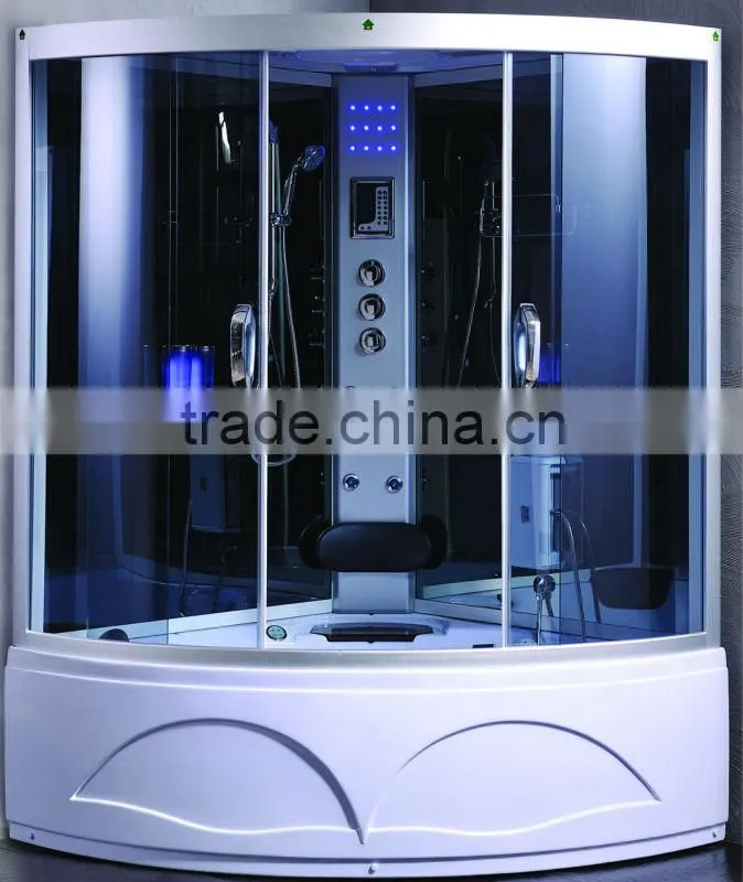 2016 china zhejiang hangzhou competitive factory temper fashional glass steam shower room with many different style
