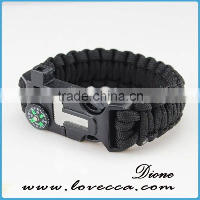 Adventure Paracord survival bracelet bottle opener bracelet outdoor