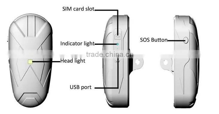 GPS and GSM bicycle trackers tk906 red light tracking device for bike wireless device