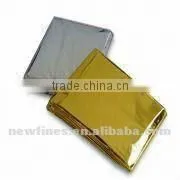 Survival Blanket,PET balnket,Gold plated blanket
