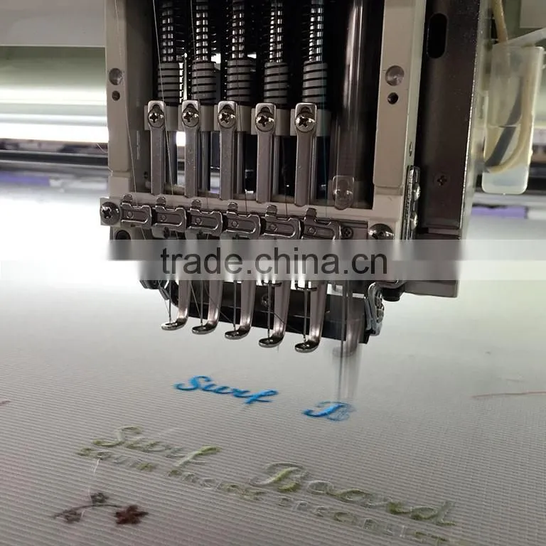 2 head embroidery machine
