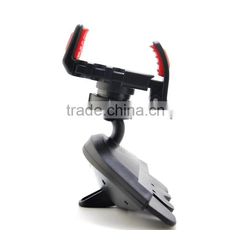 Universal car Cd Slot mount clip Phone cradles Car Mount Holder for Any Cellphone