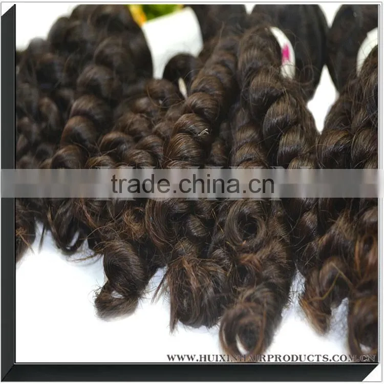 Wholesale price wavy human hair extension in hair dubai
