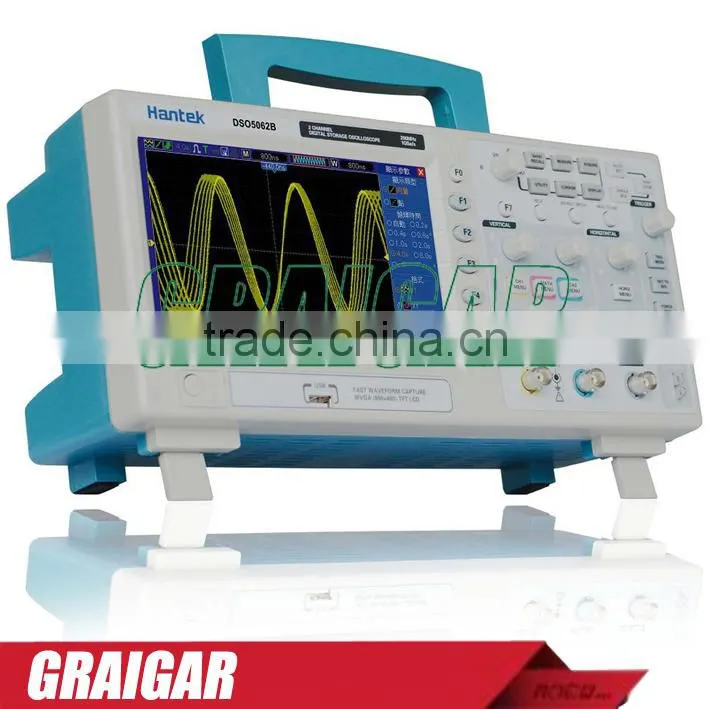 High quality Hantek Oscilloscope 1GSa/s 2Channels 60MHz Hantek DSO5062B USB Digital Oscilloscope