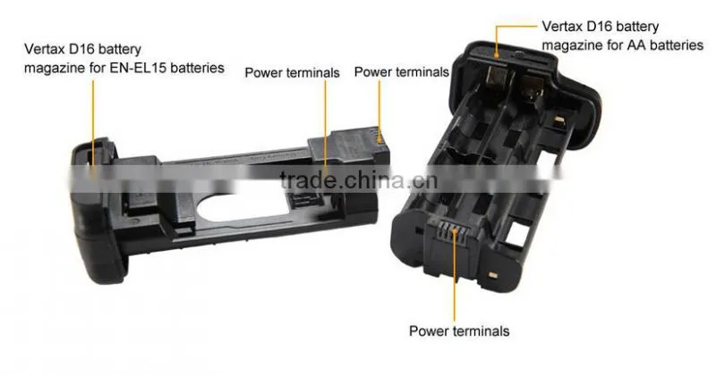 PIXEL vertax holder pack battery grip D16 for NIKON D750 MB-D16