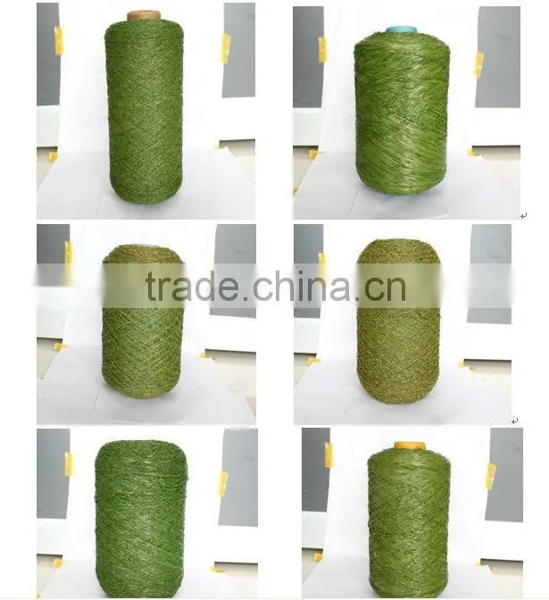 colored artificial grass yarn for artificial grass