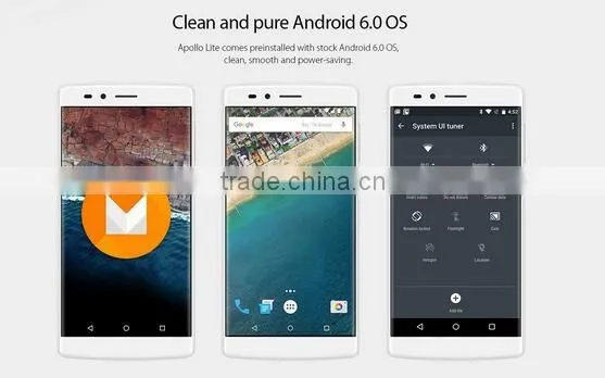 Vernee Apollo Lite Android 6.0 MTK6797 Deca Core 4GB RAM 32GB ROM 16.0MP Main Camera Corning Gorilla Glass 3 Type-C Fingerprint