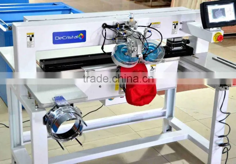 CE approved automatic rhinestone setting machine for hat