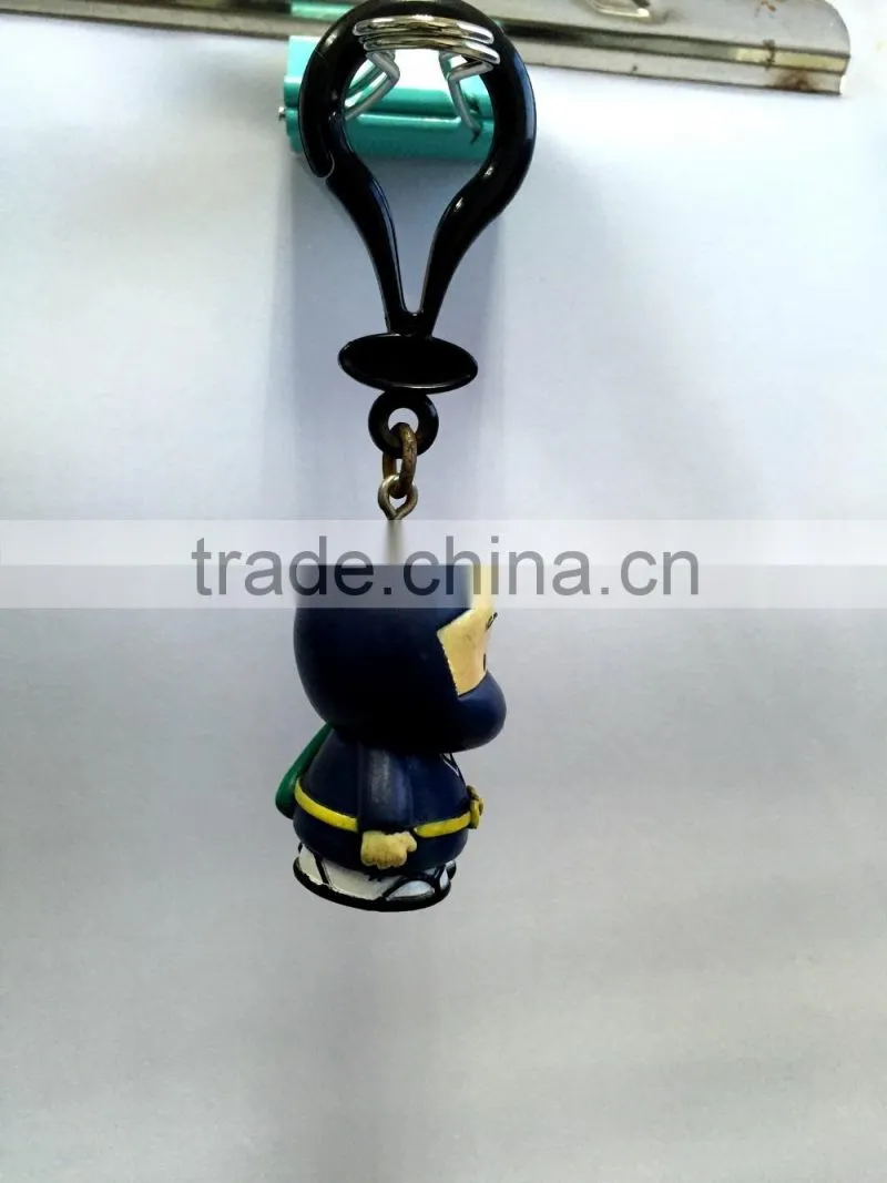 5cm Plastic Keychain Toys,Custom Vinyl Gift Toys