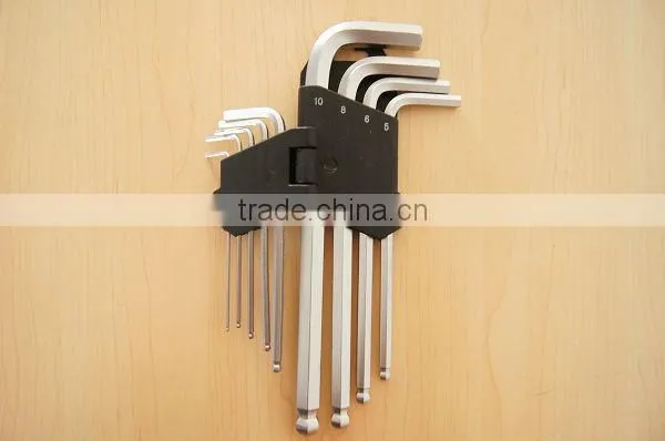 9PCS Ball Head Key Wrench Set/Ball Head Allen Key Wrench