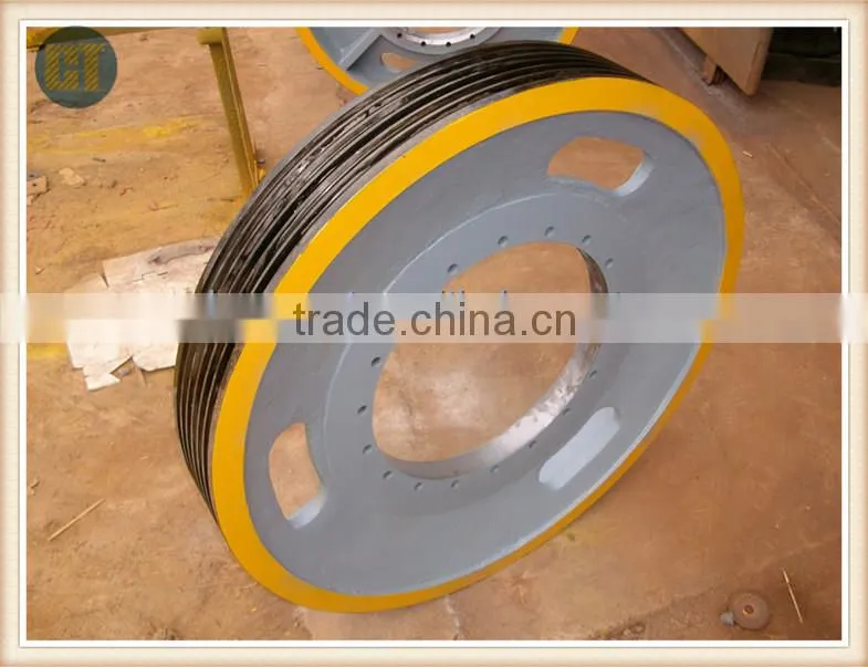 elevator large sheave W420 (905x6x13) for traction machine
