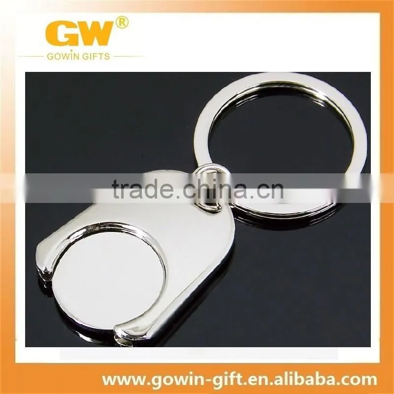 trolley token coin keychain /coin holder keychain