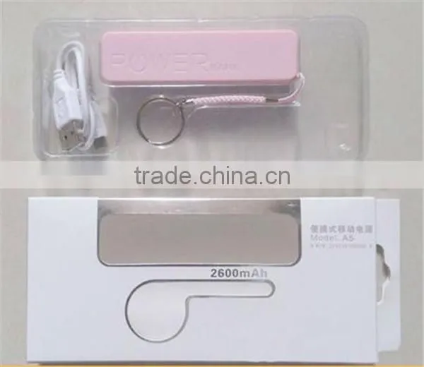 2015 promotion gift perfume power bank 2600mah