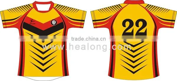 germany plastic orange women's alphabet rugby jersey
