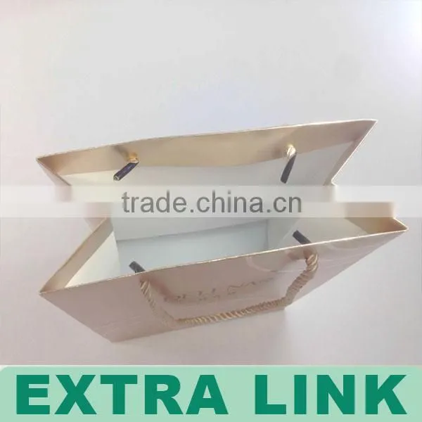 High Quality Custom Logo Hot Stamping UV Coating Wholesale Gift Bags