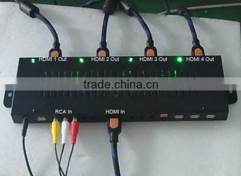 FHD LCD FHD splicing monitor control box for video wall
