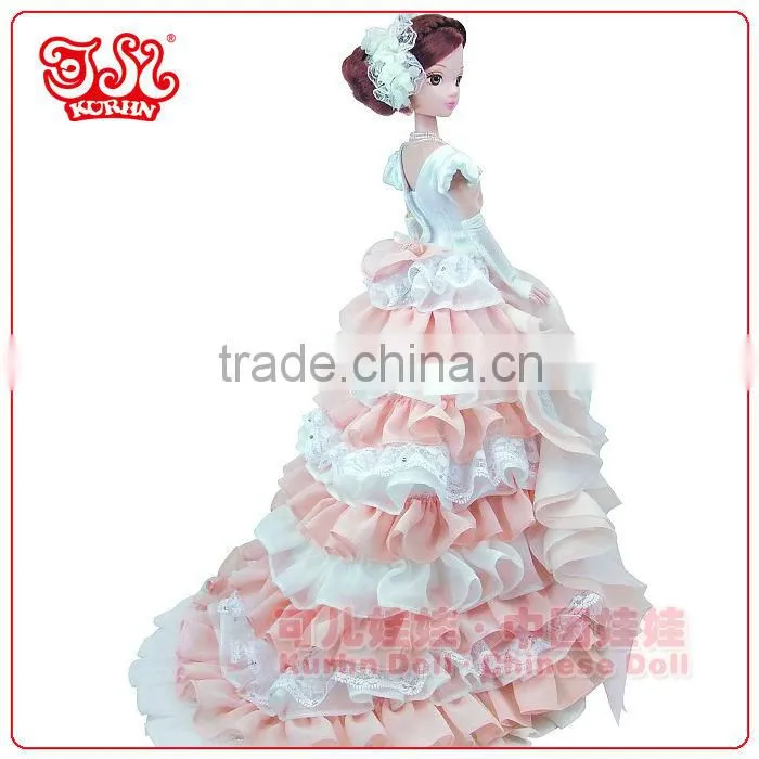 Fashion wedding doll toy wedding gift