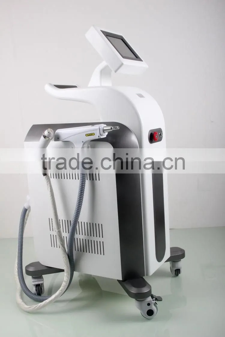 Fast effect Q switched nd :yag laser 1064 532 nm tattoo removal lasers tattoo machine