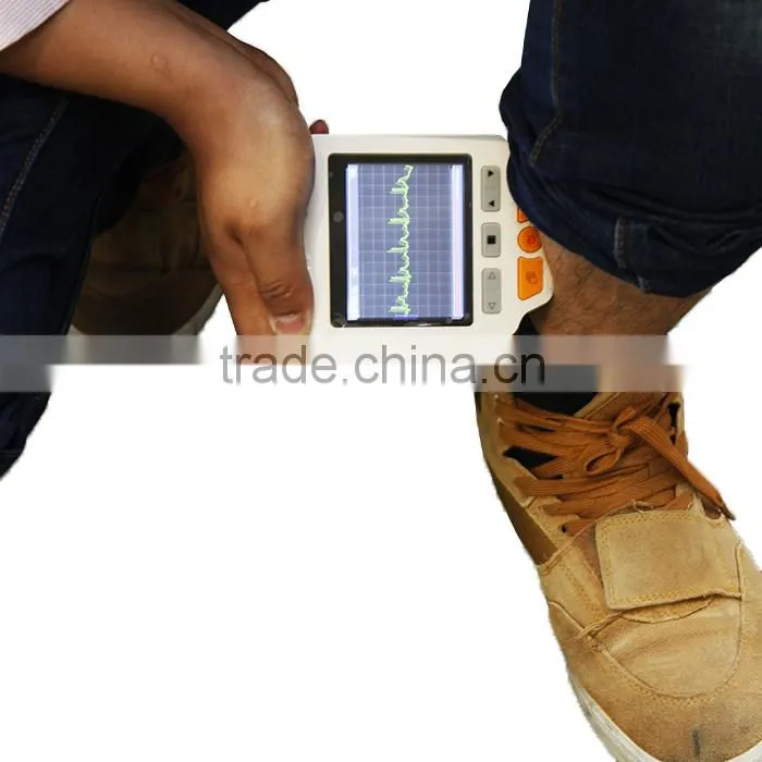 Portable Easy ECG EKG Handheld Heart Rate Monitor Sensor PRINCE 180D -Maggie