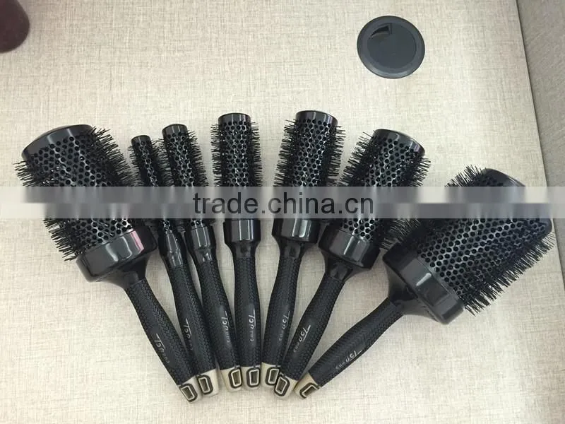 Easy take plastic hair brush