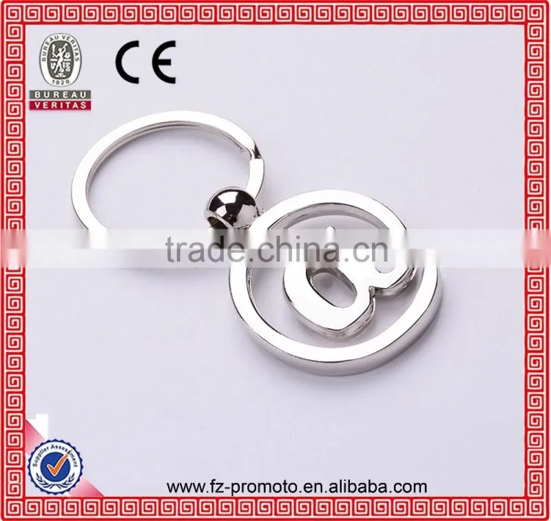 Mini Nickle Color Helmet metal Keychain