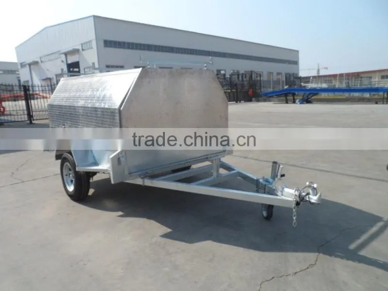 factory supply totally closed box trailer